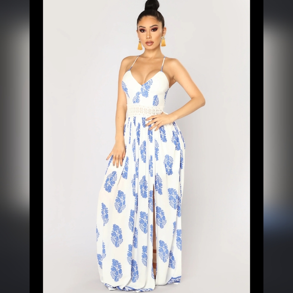 Side Slit Maxi Dress